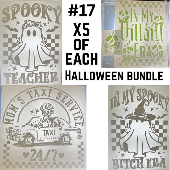 Homemade Other - Spooky Halloween #3 Themed Screen Prints - 20 Prints total